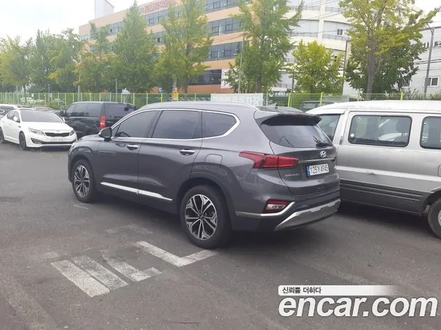 HYUNDAI SANTA FE 2019 — 96 575 км, серый, Корея — под ключ — фото 5