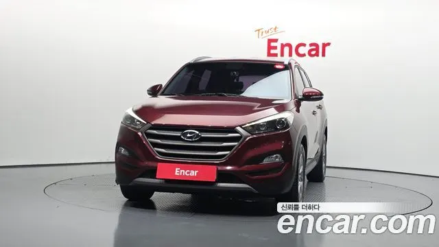 HYUNDAI TUCSON 2016 — 183 198 км, красный, Корея — под ключ — фото 3