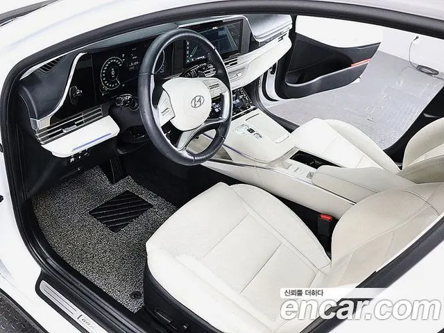 HYUNDAI GRANDEUR HYBRID 2023 — 70 678 км, белый, Корея — под ключ — фото 10