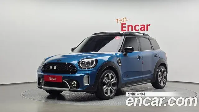 MINI COOPER S COUNTRYMAN 2023 — 54 434 км, синий, Корея — под ключ — фото 1