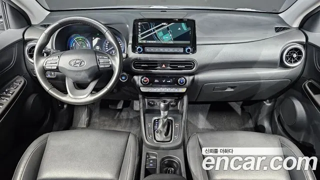 HYUNDAI KONA HYBRID 2023 — 31 110 км, серебристо-серый, Корея — под ключ — фото 7
