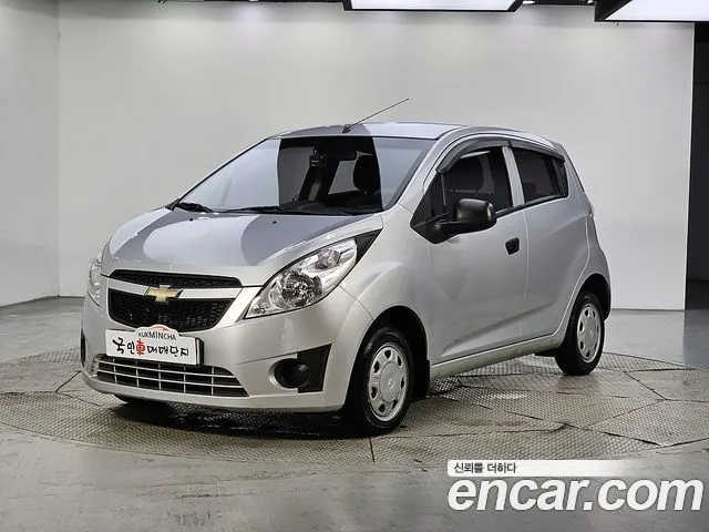 CHEVROLET SPARK 2012 — 52 000 км, серебристый, Корея — под ключ — фото 1