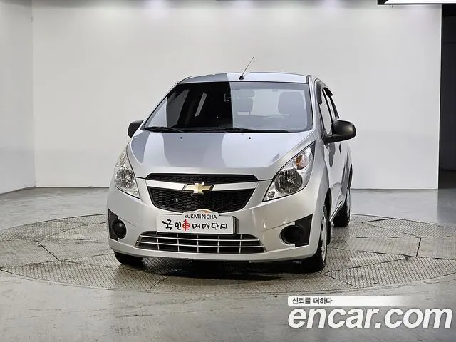 CHEVROLET SPARK 2012 — 52 000 км, серебристый, Корея — под ключ — фото 2