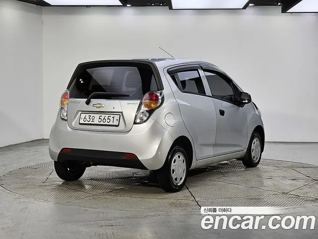 CHEVROLET SPARK 2012 — 52 000 км, серебристый, Корея — под ключ — фото 4