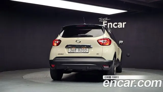 RENAULT KOREA QM3 2016 — 138 565 км, белый-перламутр, Корея — под ключ — фото 4