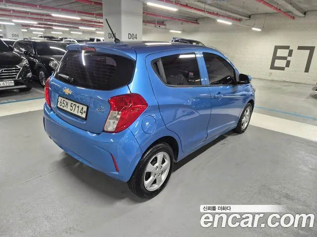 CHEVROLET SPARK 2017 — 134 000 км, синий, Корея — под ключ — фото 5