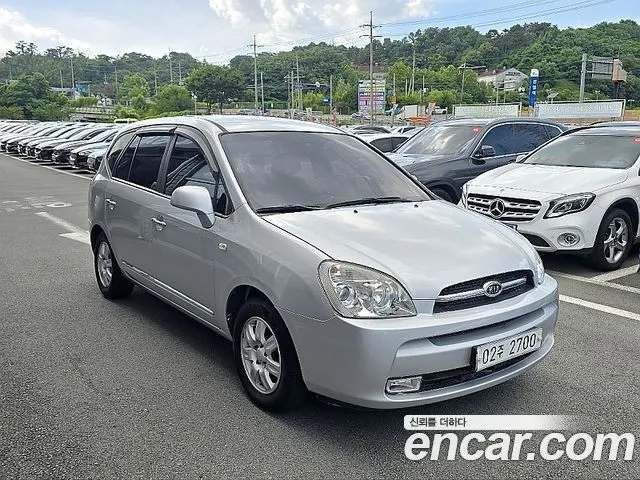 KIA CARENS 2008 — 110 500 км, серебристо-серый, Корея — под ключ — фото 3