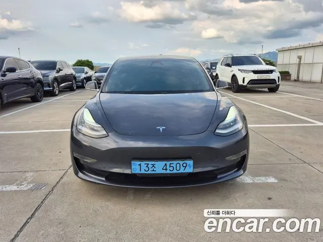 TESLA MODEL 3 2020 — 183 000 км, серый, Корея — под ключ — фото 1