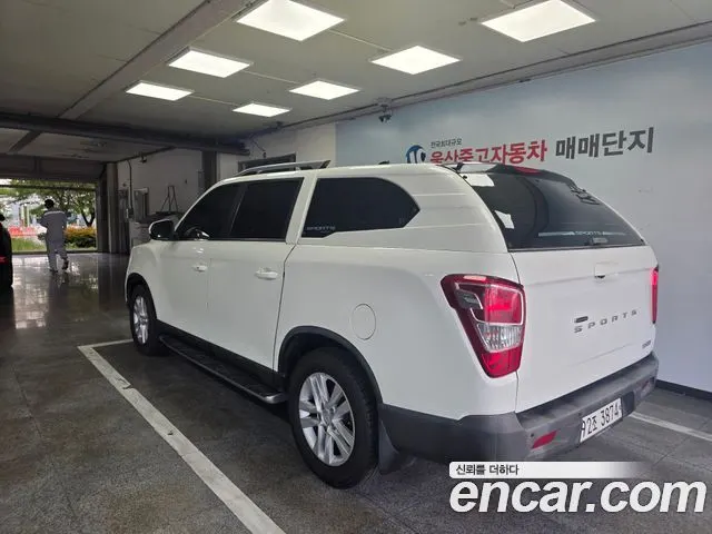 KGM REXTON SPORTS 2019 — 143 000 км, белый, Корея — под ключ — фото 1