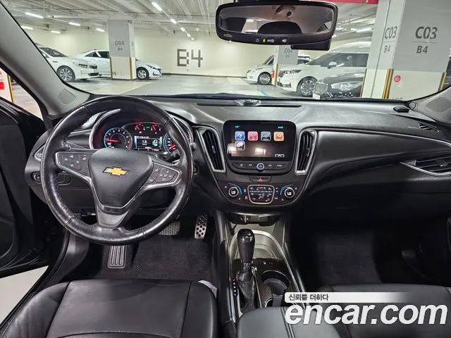 CHEVROLET MALIBU 2017 — 135 530 км, чёрный, Корея — под ключ — фото 7
