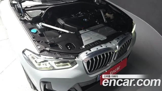 BMW X3 2022 — 63 473 км, светло-серебристый, Корея — под ключ — фото 6