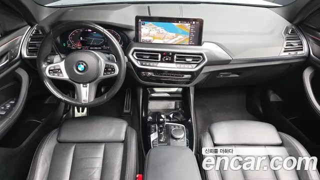 BMW X3 2022 — 63 473 км, светло-серебристый, Корея — под ключ — фото 7