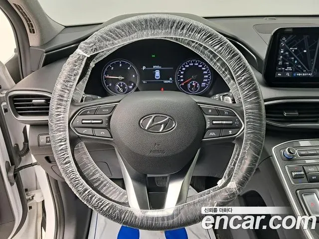 HYUNDAI SANTA FE 2021 — 105 097 км, белый, Корея — под ключ — фото 7