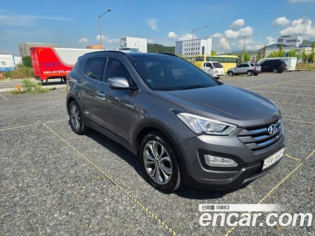 HYUNDAI SANTA FE 2014 — 106 904 км, серый, Корея — под ключ — фото 2