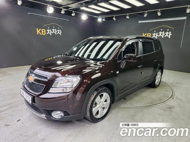 CHEVROLET ORLANDO 2013 — 118 773 км, коричневый, Корея — под ключ — фото 2