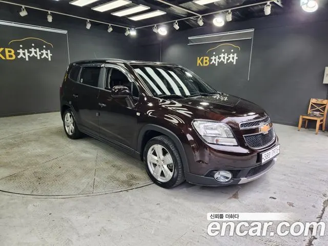 CHEVROLET ORLANDO 2013 — 118 773 км, коричневый, Корея — под ключ — фото 9