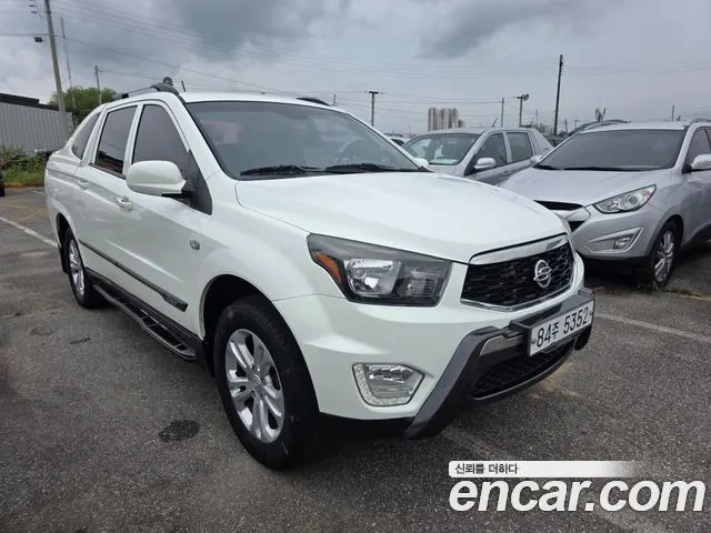 KGM KORANDO SPORTS 2017 — 103 911 км, белый, Корея — под ключ — фото 2