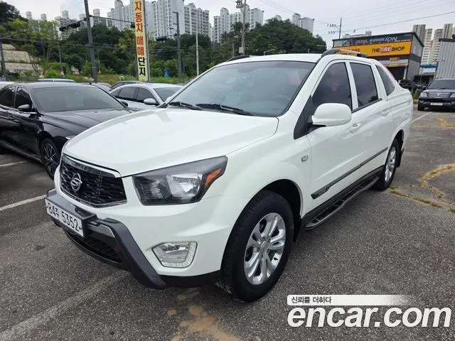 KGM KORANDO SPORTS 2017 — 103 911 км, белый, Корея — под ключ — фото 12