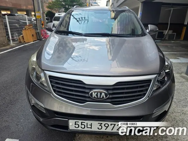 KIA SPORTAGE R 2013 — 187 640 км, серебристо-серый, Корея — под ключ — фото 1