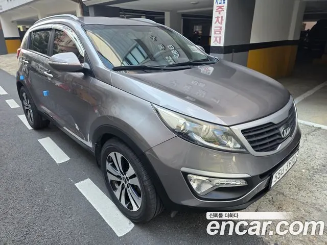 KIA SPORTAGE R 2013 — 187 640 км, серебристо-серый, Корея — под ключ — фото 2