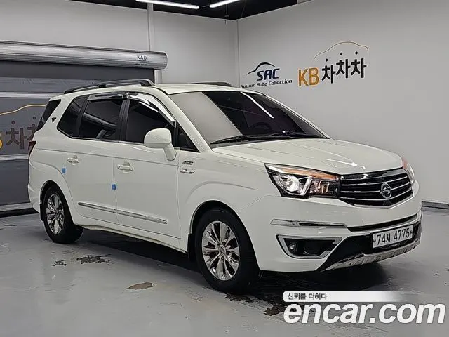 KGM KORANDO TURISMO 2017 — 110 166 км, белый, Корея — под ключ — фото 4
