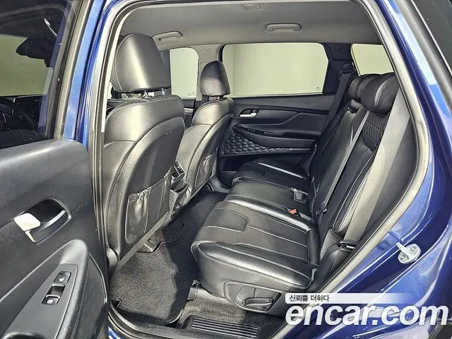 HYUNDAI SANTA FE 2019 — 114 049 км, синий, Корея — под ключ — фото 9