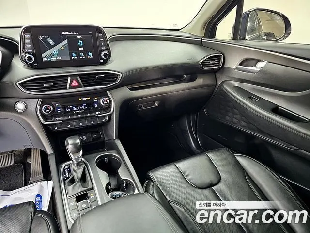 HYUNDAI SANTA FE 2019 — 114 049 км, синий, Корея — под ключ — фото 10