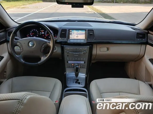 KIA OPIRUS PREMIUM 2010 — 161 500 км, белый-перламутр, Корея — под ключ — фото 7