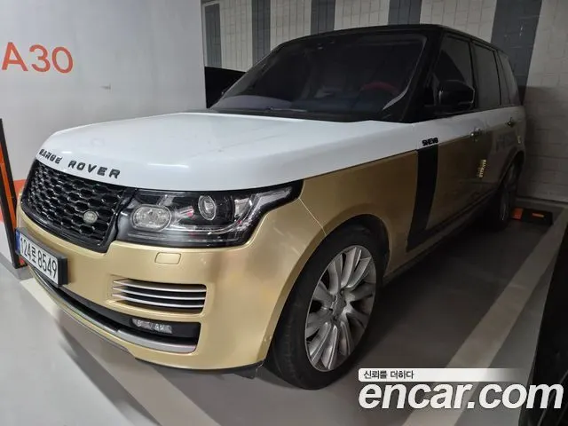 LAND ROVER RANGE ROVER 2017 — 142 888 км, белый, Корея — под ключ — фото 2