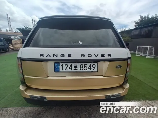 LAND ROVER RANGE ROVER 2017 — 142 888 км, белый, Корея — под ключ — фото 4