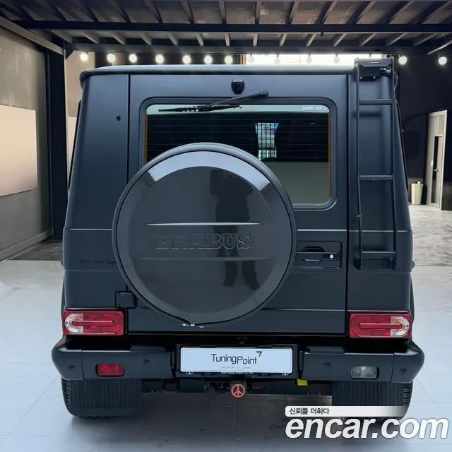 MERCEDES-BENZ G-CLASS W463 2016 — 43 000 км, чёрный, Корея — под ключ — фото 4