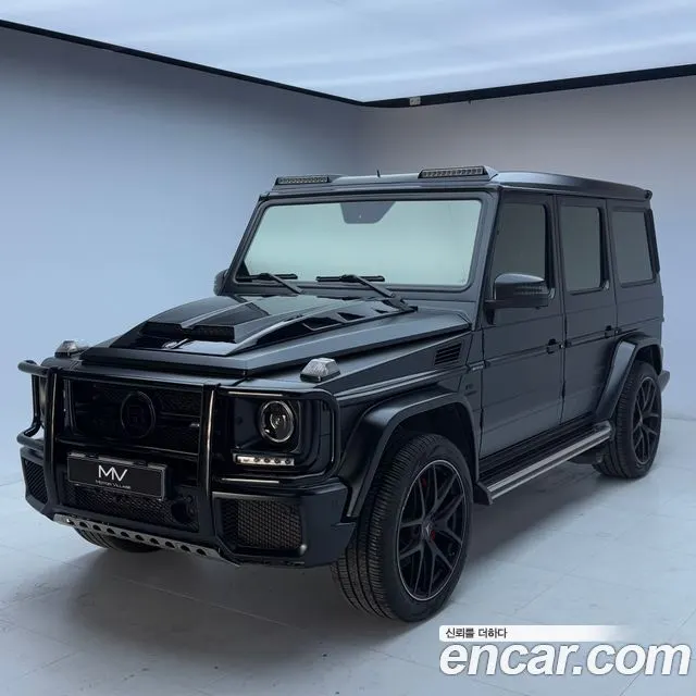 MERCEDES-BENZ G-CLASS W463 2016 — 43 000 км, чёрный, Корея — под ключ — фото 7