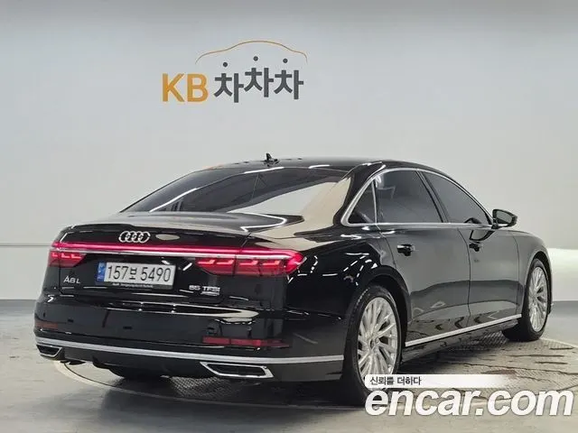 AUDI A8 2021 — 45 287 км, чёрный, Корея — под ключ — фото 3