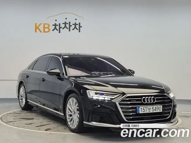 AUDI A8 2021 — 45 287 км, чёрный, Корея — под ключ — фото 4