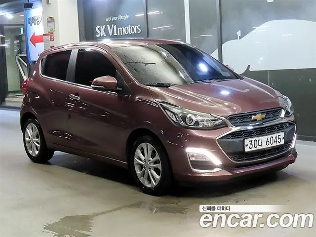 CHEVROLET SPARK 2019 — 30 470 км, бордовый, Корея — под ключ — фото 12