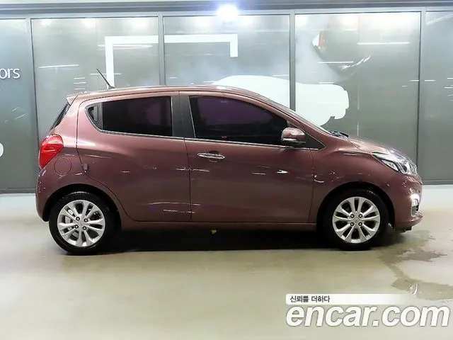 CHEVROLET SPARK 2019 — 30 470 км, бордовый, Корея — под ключ — фото 3