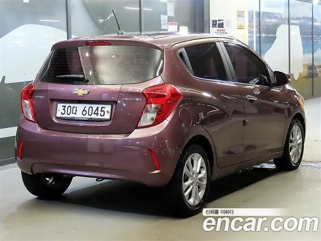 CHEVROLET SPARK 2019 — 30 470 км, бордовый, Корея — под ключ — фото 4