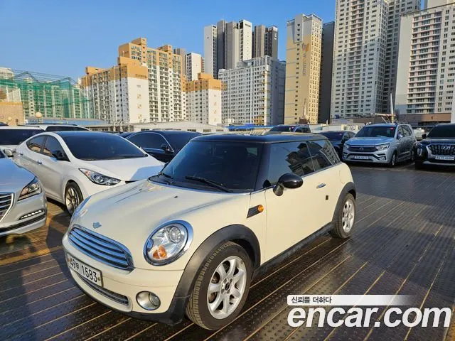 MINI COOPER 2008 — 81 694 км, белый-перламутр, Корея — под ключ — фото 2