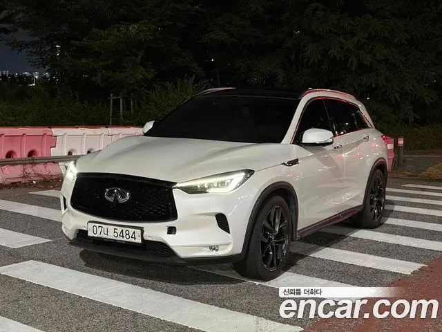 INFINITI QX50 2019 — 65 000 км, белый, Корея — под ключ — фото 3