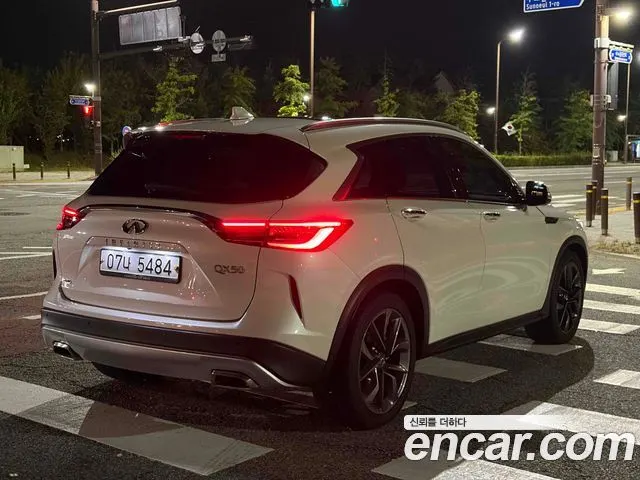 INFINITI QX50 2019 — 65 000 км, белый, Корея — под ключ — фото 4