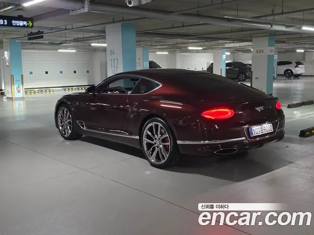 BENTLEY CONTINENTAL 2019 — 73 000 км, бордовый, Корея — под ключ — фото 12
