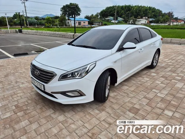 HYUNDAI SONATA 2017 — 271 614 км, белый, Корея — под ключ — фото 3