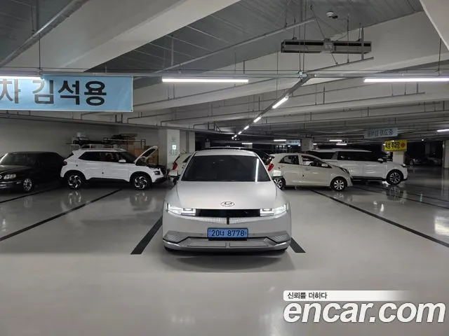HYUNDAI IONIQ 5 2022 — 74 000 км, серебристо-серый, Корея — под ключ — фото 5