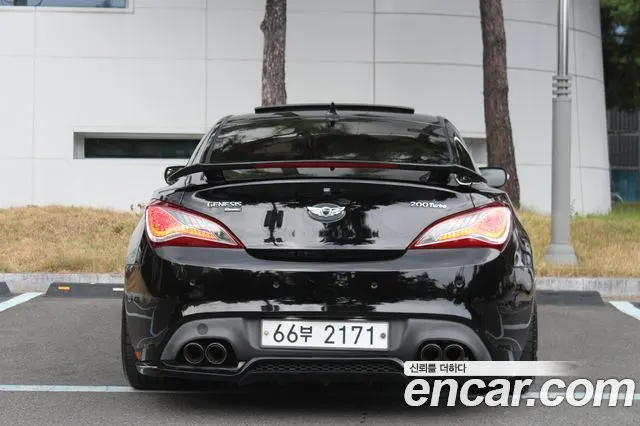 HYUNDAI GENESIS COUPE 2014 — 158 400 км, чёрный, Корея — под ключ — фото 4