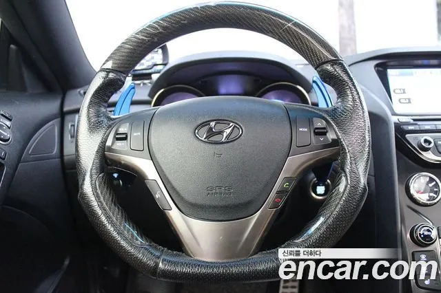 HYUNDAI GENESIS COUPE 2014 — 158 400 км, чёрный, Корея — под ключ — фото 9