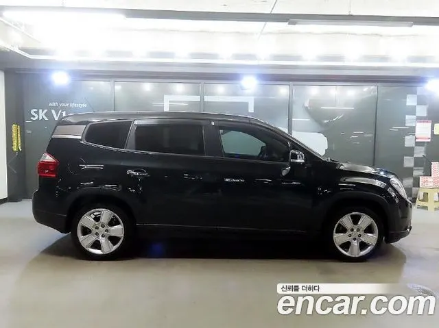 CHEVROLET ORLANDO 2016 — 173 255 км, чёрный, Корея — под ключ — фото 3