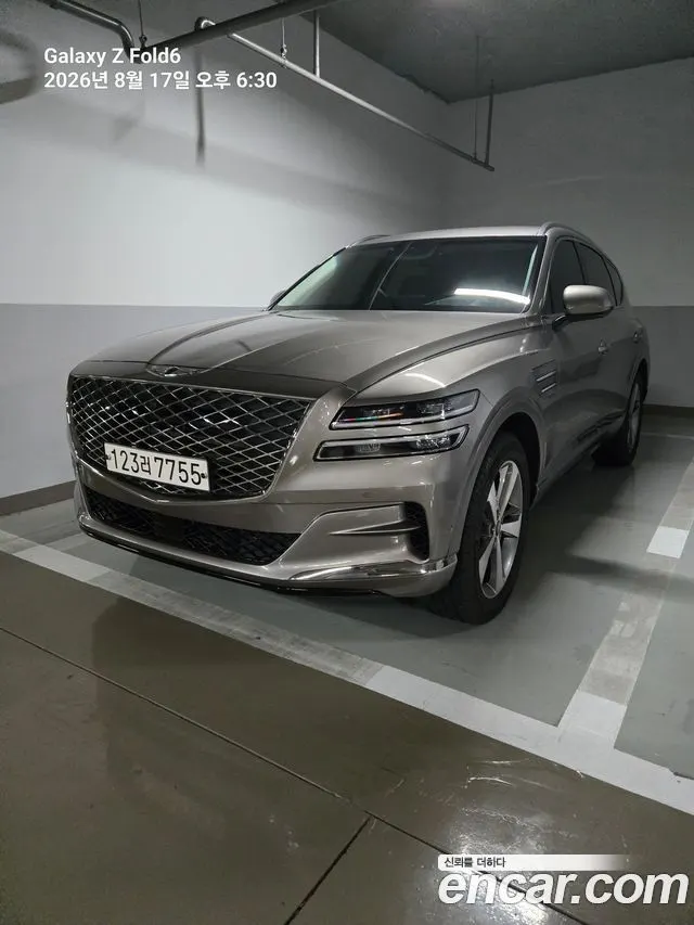 GENESIS GV80 2020 — 17 800 км, светло-золотистый, Корея — под ключ — фото 1