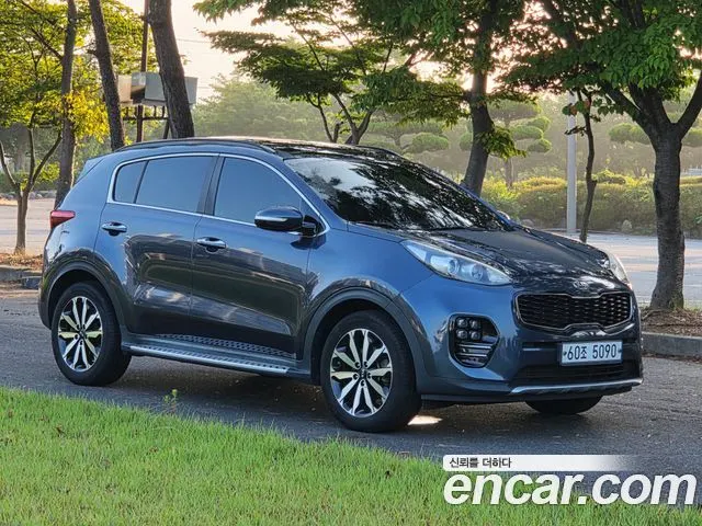 KIA SPORTAGE 2017 — 131 000 км, синий, Корея — под ключ — фото 5