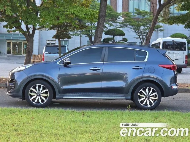 KIA SPORTAGE 2017 — 131 000 км, синий, Корея — под ключ — фото 7