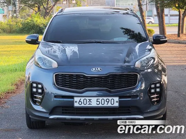KIA SPORTAGE 2017 — 131 000 км, синий, Корея — под ключ — фото 8